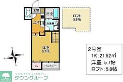 シャレオ次郎丸II 2階/202