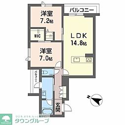 シャーメゾン鳥飼 3階