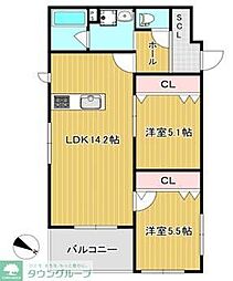 ビックラック城南 1階