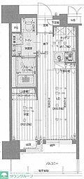 グランフォーレプライム平尾 1LDKの間取図画像