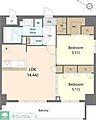 S-RESIDENCE薬院aureate4階22.9万円