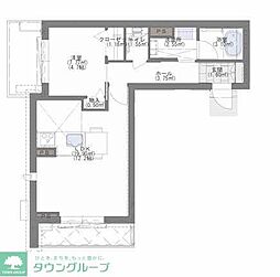 Grand Residence 1LDKの間取図画像