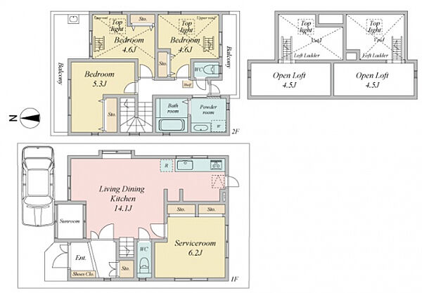 間取り：327001670011