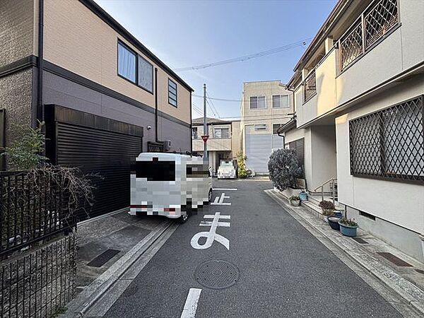 北側道路！