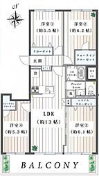 間取図画像 4LDK
