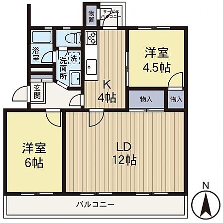 【間取図】