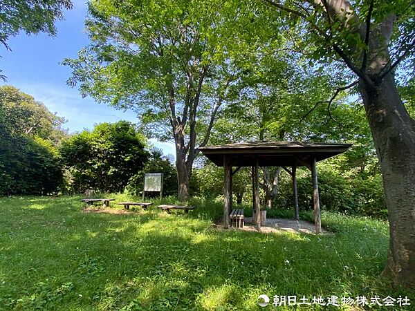 飯島市民の森　約1400ｍ　広い公園でウォーキングやランニングができる公園です。