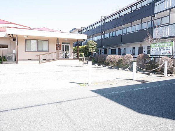 岡部内科医院　約1200ｍ　街のおかかりつけ医として安心です。