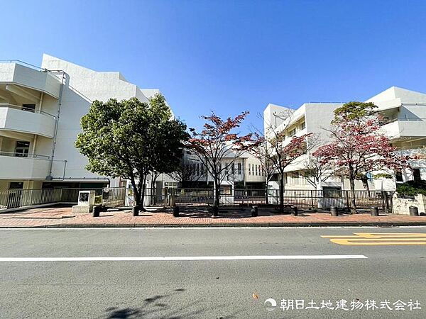 横浜市立東品濃小学校　約200ｍ　学校周辺は広い道が比較的多いので通学しやすい学校です