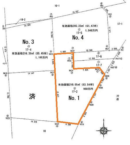 区画図：308000132741