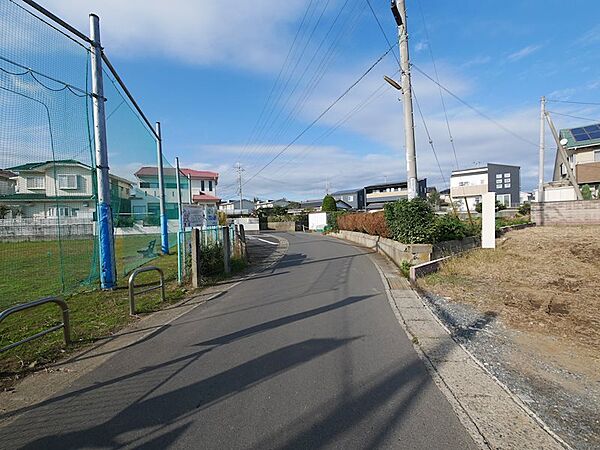 車通りが少ないので安心ですね