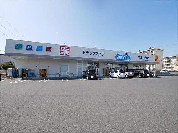 ウエルシア日立南高野店（408m）