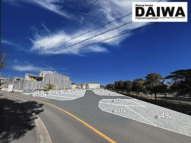 上空写真(造成CGイメージ加工)□■現地ご案内&ご来店予約受付しております!■□お気軽にお問合せ下さい♪