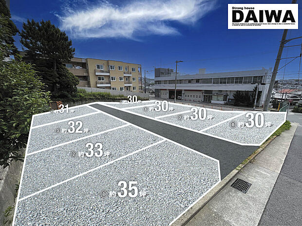 現地写真(造成CGイメージ加工)□■現地ご案内&ご来店予約受付しております!■□お気軽にお問合せ下さい♪