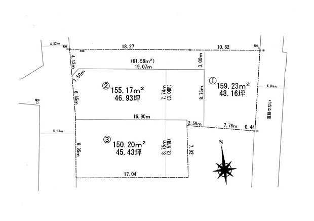 ■全体区画図■大和建設では、24時間NETから来店予約・モデルハウス見学もご予約受付中♪お気軽にご相談ください!
