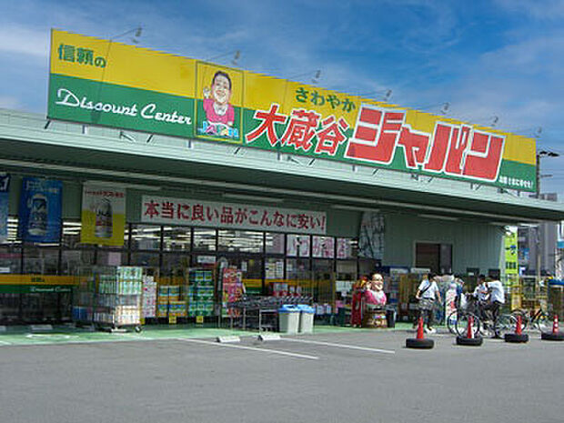 ジャパン大蔵谷店 徒歩9分(約660m)
