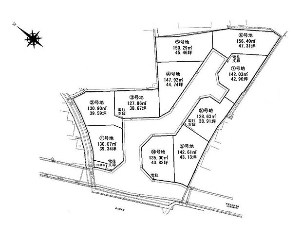 ■全体区画図■大和建設では、24時間NETから来店予約・モデルハウス見学もご予約受付中♪お気軽にご相談ください！
