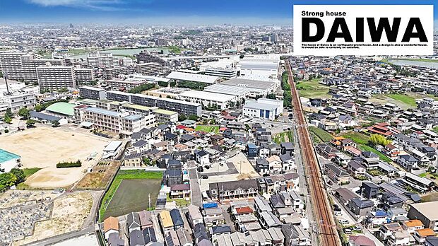 ■上空写真■閑静な住宅地内♪