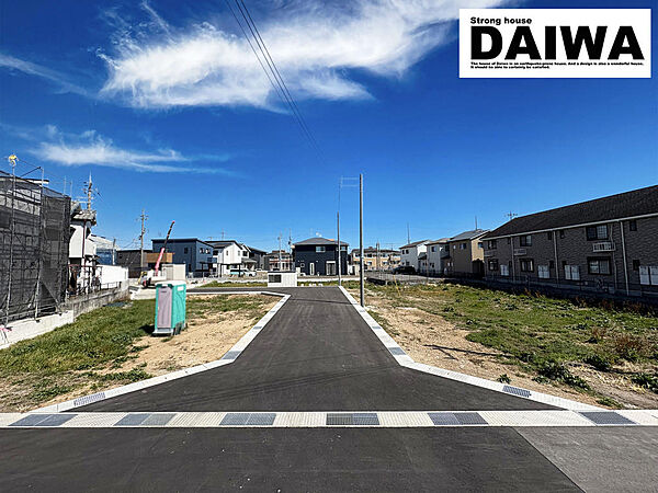 ■現地写真(造成イメージ加工)■全１７区画の綺麗な分譲地！約３５坪～４３坪