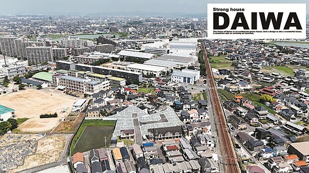 ■上空写真(造成イメージ加工)■閑静な住宅地内♪