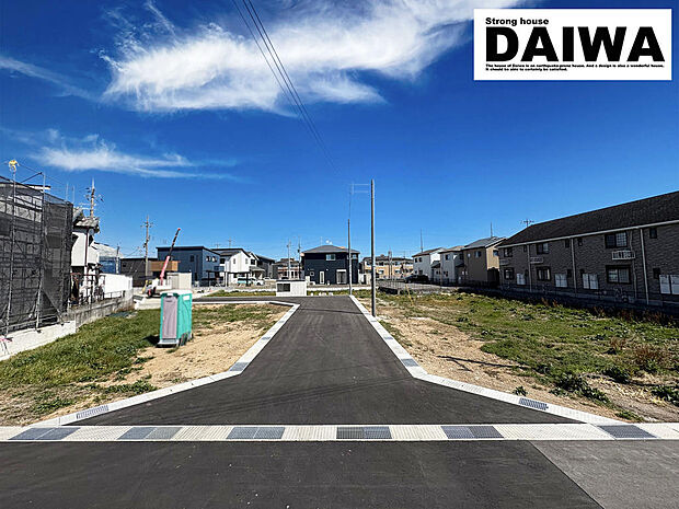 ■現地写真(造成イメージ加工)■全17区画の綺麗な分譲地!約35坪〜43坪