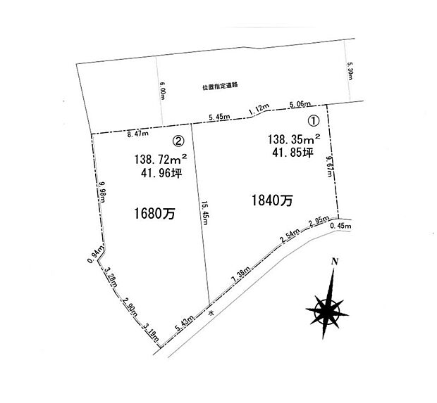 ■区画図■大和建設では、24時間NETから来店予約・モデルハウス見学もご予約受付中♪お気軽にご相談ください！