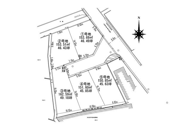 ■全体区画図■大和建設では、24時間NETから来店予約・モデルハウス見学もご予約受付中♪お気軽にご相談ください！