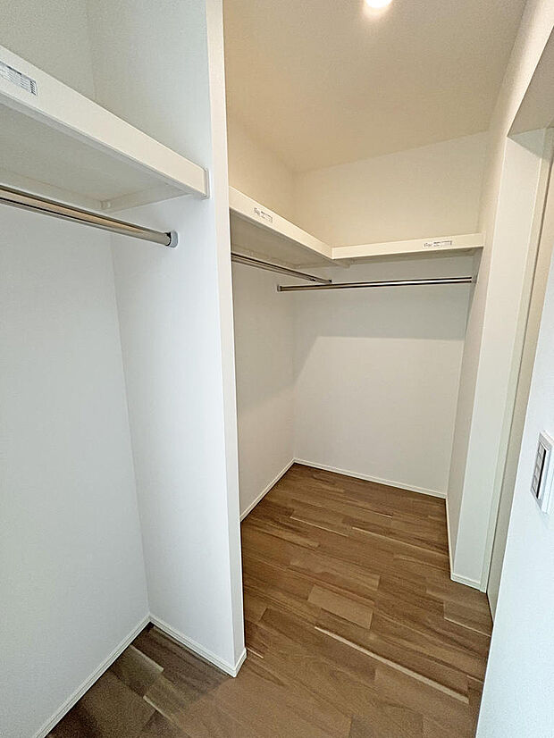 ■WIC■大容量の収納スペースを確保◎季節物の家電もスッキリ収まります!