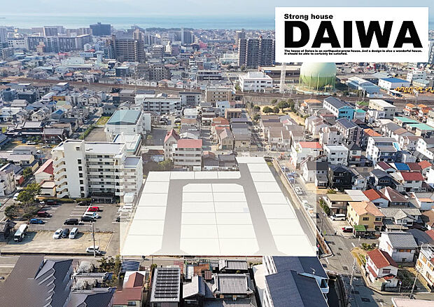 ■上空写真(造成イメージ加工)■ご希望の区画をご納得頂けるまで無料プランニングいたします♪