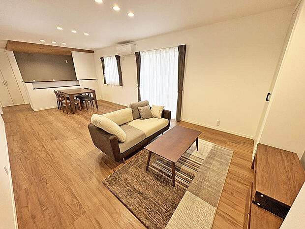 ■LDK■家事動線・大容量の収納場所も確保したくつろぎ空間♪