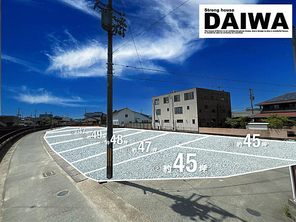 ■現地写真(造成イメージ加工)■約４９坪と広い敷地！陽当り良好！
