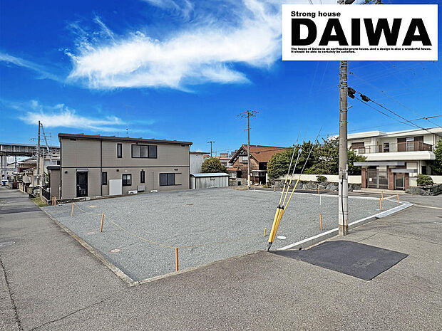 ■現地写真■約37坪!角地で陽当たり良好◎