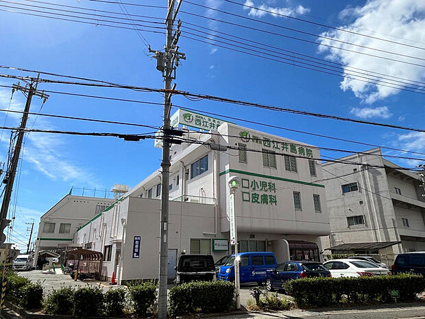 江井島病院 約1420m