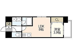 広島県広島市南区宇品海岸2丁目（賃貸マンション1LDK・3階・31.26㎡） その2