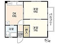 鷹の羽マンション5階5.0万円