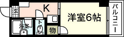 間取図画像 1DK