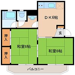 間取図画像 2DK