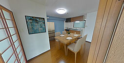 古市ザ・スカイ 8階2DKのリビング/ダイニング