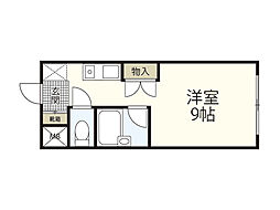 ファインハイム ワンルームの間取図画像