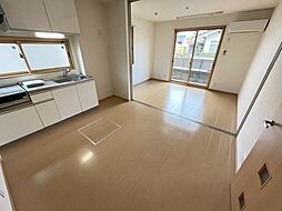 ヴィラ住吉　B棟 1階2DKのリビング/ダイニング