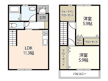 間取り：234038397749