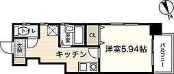 Feiz並木通り 1Kの間取図画像