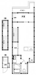 Le Verju 1LDKの間取図画像