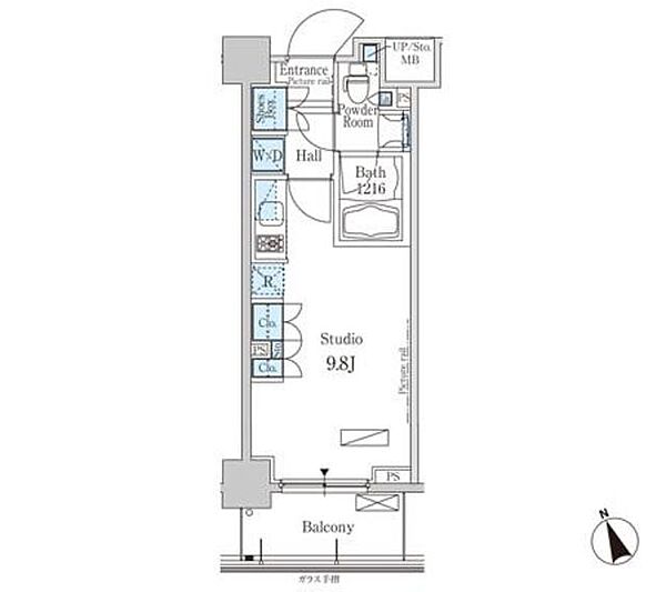 同じ建物の物件間取り写真 - ID:213108279583