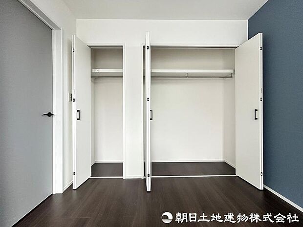 ＜収納＞各洋室にクローゼット収納もあり便利です。