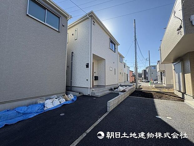 ＜外観＞建物完成済みですので、実際の明るさや広さをゆっくりとご見学いただけます。