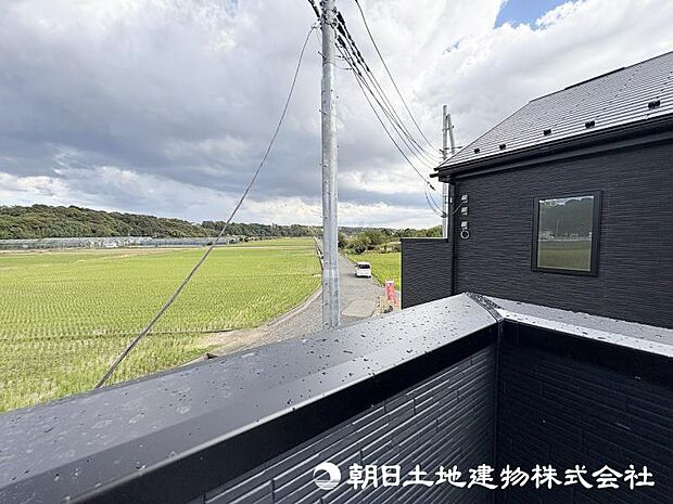 ＜眺望＞田園風景が見渡せる、長閑な住環境です