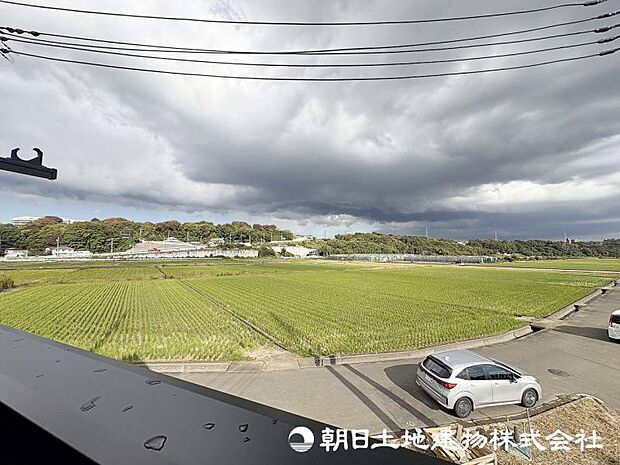 <眺望>田園風景がひろがる、長閑な住環境です