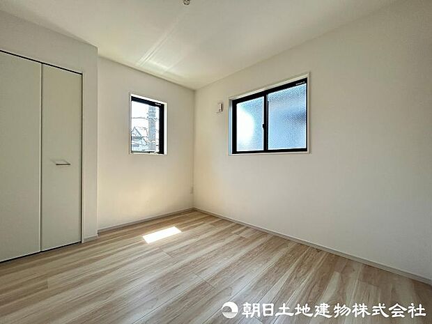 ＜洋室＞2階に4部屋の洋室がある4ＬＤＫの間取です。