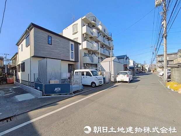 ＜現地＞周辺には川や山がありませんので台風等の災害時も安心です。